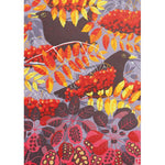 Blackbird Amongst The Berries Card