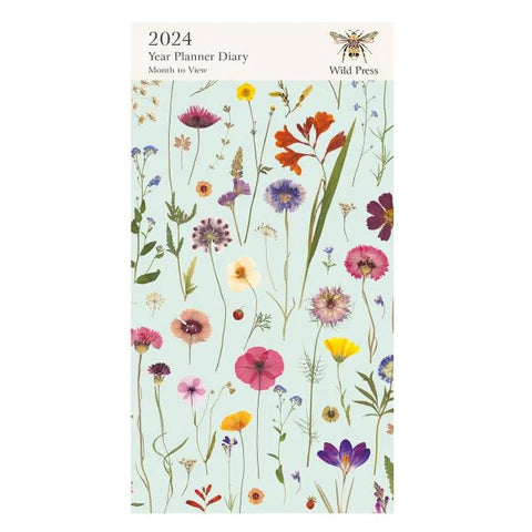 Mint Bloom 2024 Mini Year Planner Diary