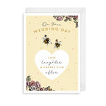 Hap-Bee Ever After Wedding Card