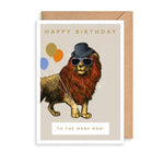 Mane Man Lion Card