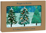 Three Festive Trees Charity Card Pack (8)