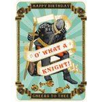 Huzzah What A Knight Card
