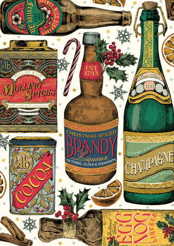 Bottled Goods Penny Lane XMas Card