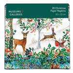 20 Winter Forest Glade Paper Napkins