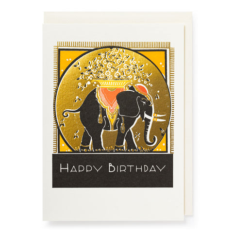Parisian Elephant Card
