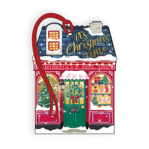 St Nicholas Street Xmas Tag 4 Pack