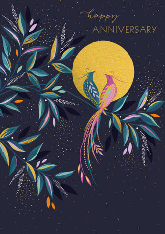 Two Birds Anniversary Card