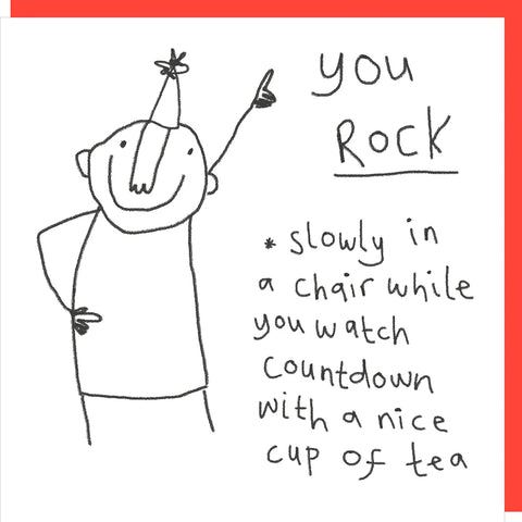 You Rock Card