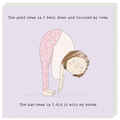 Touch Toes Card