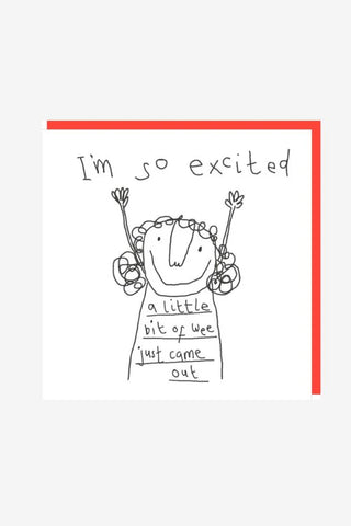 Excited Wee Card