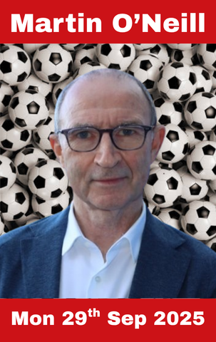 Sports Writing Season: Martin O'Neill BOOK + TICKET