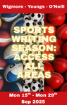 Sports Writing Season: Access All Areas