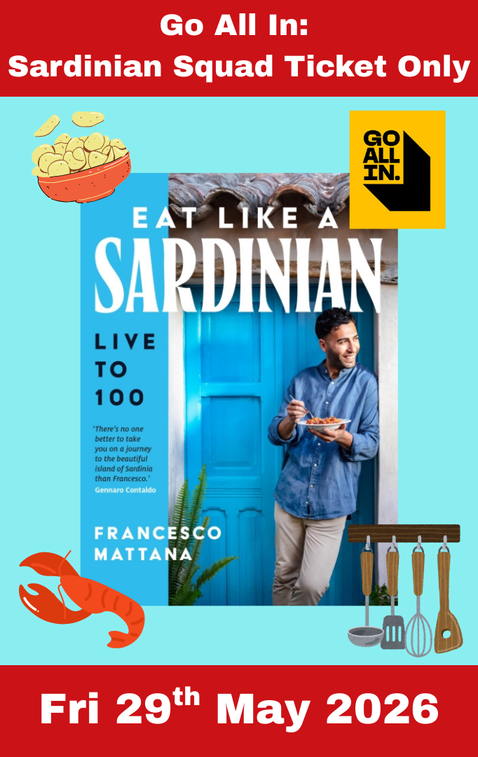 Eat Like a Sardinian with Francesco Mattana-- Ticket Only