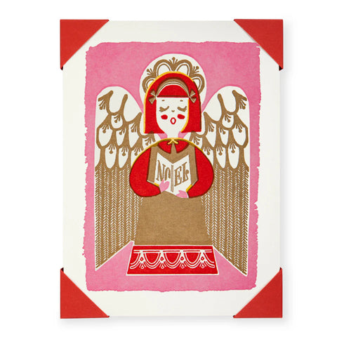 Singing Angel Card 5 Pack
