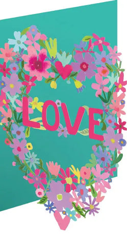 Lasercut Love Card