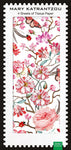 Red Floral Tissue Paper