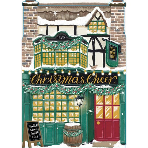 Christmas Cheer Pub XMas Card