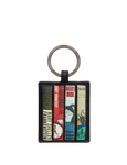 Black Vegan Classic Bookworm Keyring