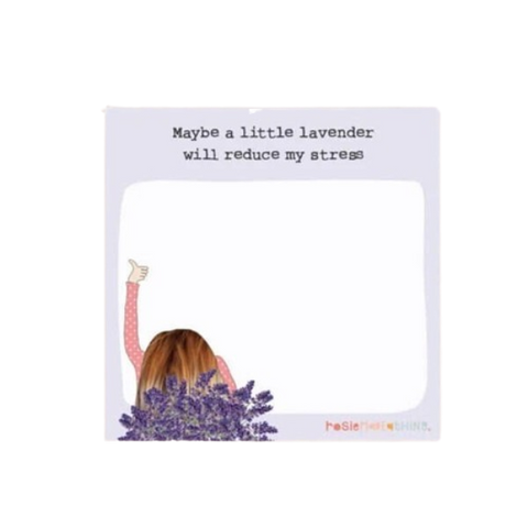 Lavender Sticky Jots Pad