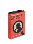 Sherlock Holmes Vegan Zip Around Book Purse