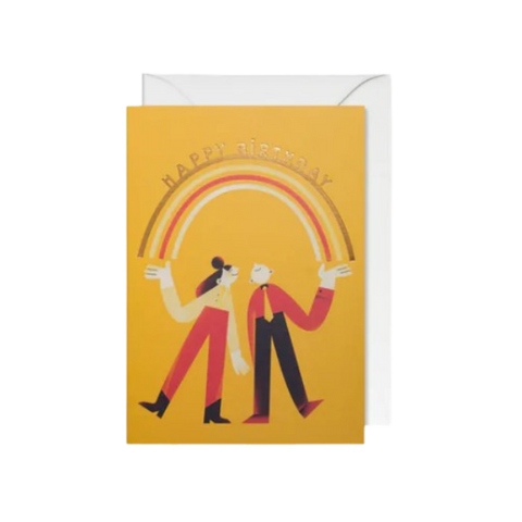Happy Birthday Rainbow Card