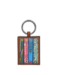 Brown Vegan Classic Bookworm Keyring