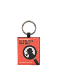 Sherlock Holmes Vegan Leather Keyring