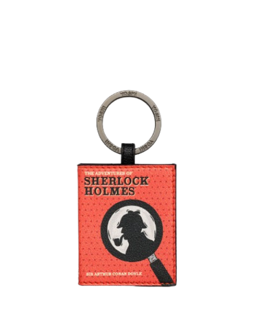 Sherlock Holmes Vegan Leather Keyring