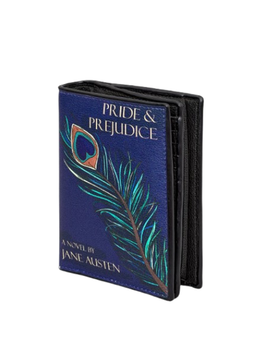 Pride and Prejudice Vegan Zip Around Book Purse