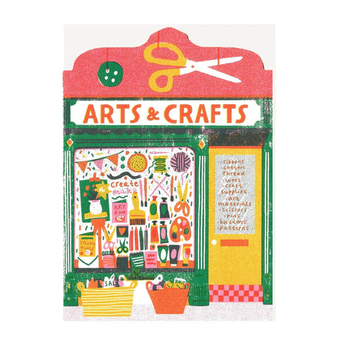 Arts & Crafts Shop Card