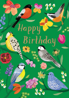 Birdhaven Birthday Card