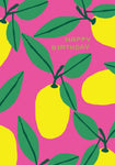 Cute Fruit Birthday Card