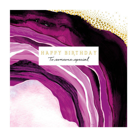 Amethyst Geode Card