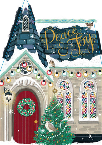 Peace & Joy Church Card