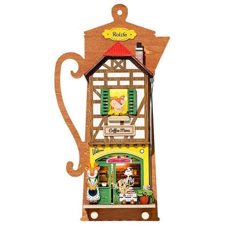 Lazy Coffee House DIY House Wall Hanging