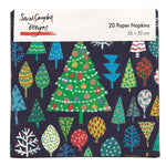 20 Christmas Forest Paper Napkins