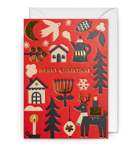 Wishing You A Merry Christmas Card