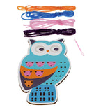 Learn To Sew Wooden Hand-Stitch Set - Owl