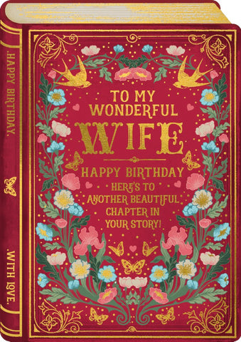 Wife Storybook Card