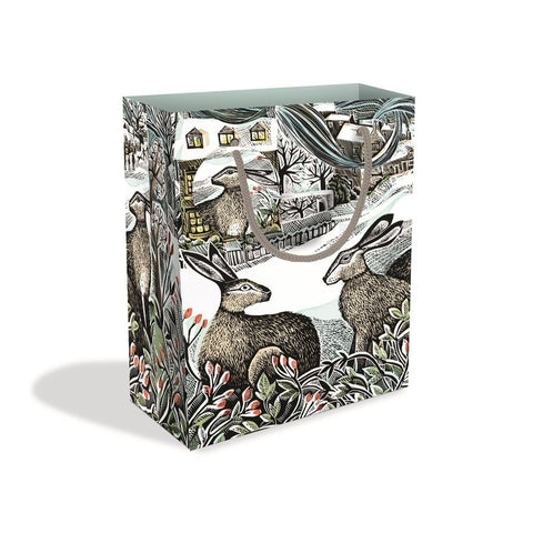 We Three Hares Medium Gift Bag