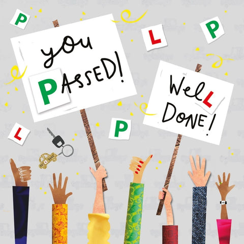 You Passed! Card