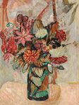 Still Life of Dahlias