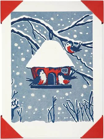 Winter Birds Card 5 Pack