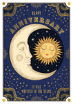 Soulmates Anniversary Sun & Moon Card