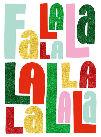 Fa La La Tiny But Mighty Card