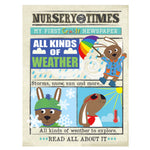 All Kinds of Weather Crinkly Newspaper