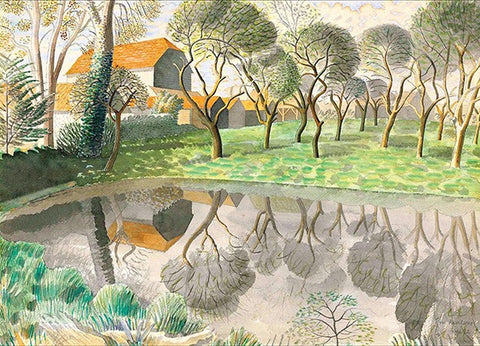 Newt Pond, 1932 Card