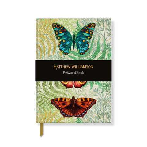 Butterfly And Ferns Password Book