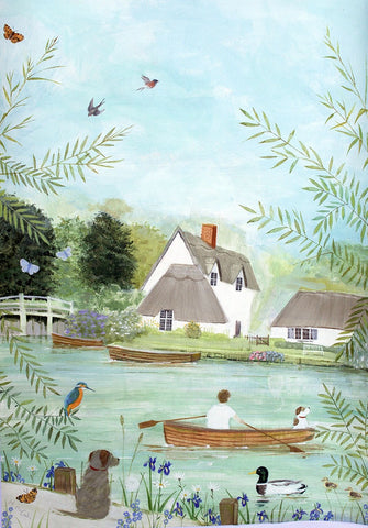 Flatford Mill Card by Hannah Cole