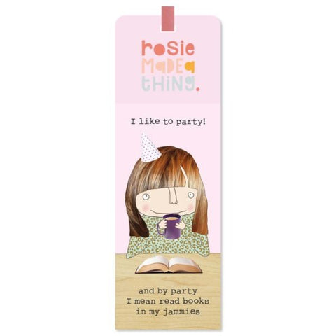 Like To Party Bookmark by Rosie